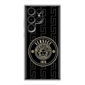 Чехлы VERSACE для Самсунг С24 Ультра (PREMIUMPrint) (Лого Версаче)