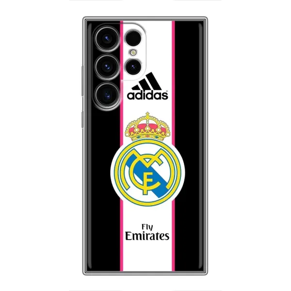 Чохол з принтом «Лого Real Madrid» для Samsung Galaxy S24 Ultra Чохол з принтом «Лого Real Madrid» для Samsung Galaxy S24 Ultra