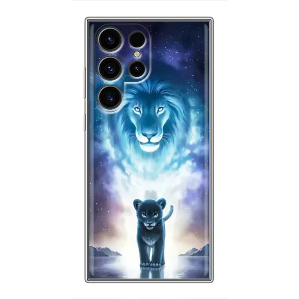 Чохол з принтом «Маленький лев» для Samsung Galaxy S24 Ultra