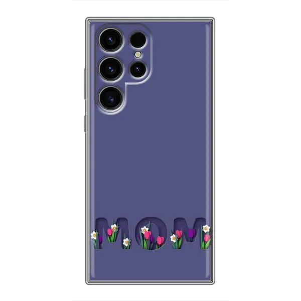 Чохол з принтом «Мама в квітах» для Samsung Galaxy S24 Ultra