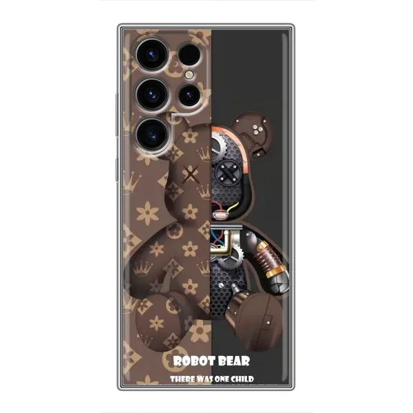 Чехол с принтом «Медведь Луи Витон» для Samsung Galaxy S24 Ultra