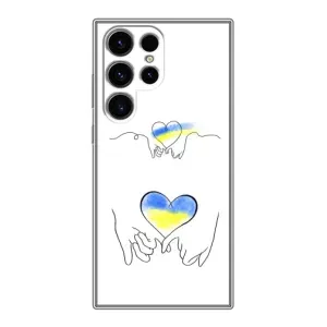 Чехол для Патриота Украины Samsung Galaxy S24 Ultra - (AlphaPrint) (Мир Украине)