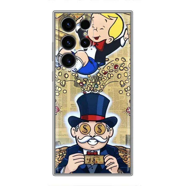 Чехол с принтом «Монополия Мен» для Samsung Galaxy S24 Ultra
