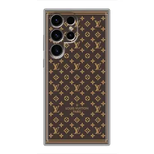 Чохли Луі Вітон для Samsung Galaxy S24 Ultra (AlphaPrint - LOUIS VUITTON) (шпалери LV)