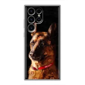 Чехлы с картинками животных Samsung Galaxy S24 Ultra (Овчарка)