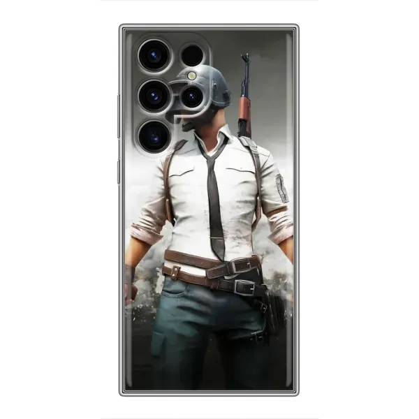 Чохол з принтом «Пабг мен» для Samsung Galaxy S24 Ultra