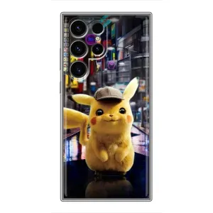 Чехол с Пикачу на Samsung Galaxy S24 Ultra (Пикачу покемон)