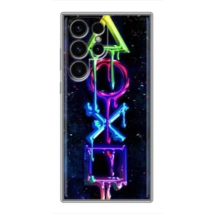 Чохли з тематикою Кіберспорт для Samsung Galaxy S24 Ultra (VPrint) (Pleystation лого)