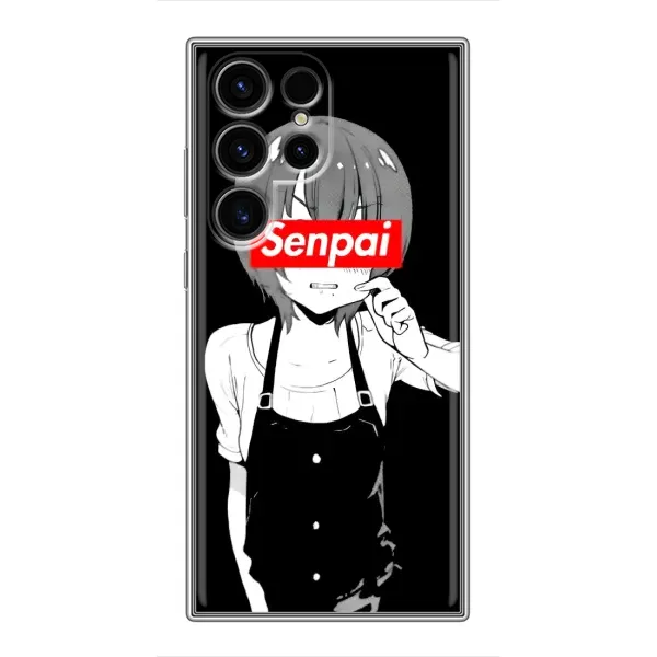 Чохол з принтом «Senpai» для Samsung Galaxy S24 Ultra Чохол з принтом «Senpai» для Samsung Galaxy S24 Ultra