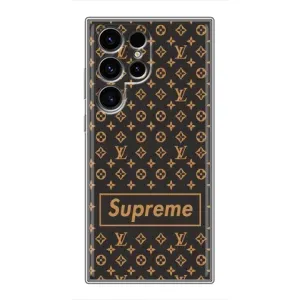 Чеохол для Samsung Galaxy S24 Ultra з картинкою Supreme (AlphaPrint) (Supreme LV)