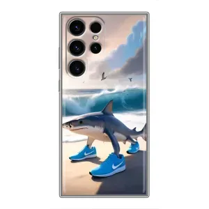 Чохол з мемом Тралалело тралала на Samsung Galaxy S24 Ultra (Тралалело тралала)