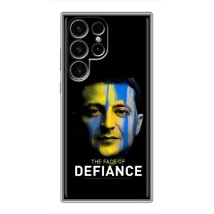 Чохол для Samsung Galaxy S24 Ultra (AlphaPrint - с принтом Зеленського) (В. Зеленский)