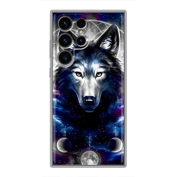 Чехол с принтом «Волк» для Samsung Galaxy S24 Ultra