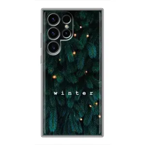 Новорічні, Святкові Чохли для Samsung Galaxy S24 Ultra - 2024 год (Winter)