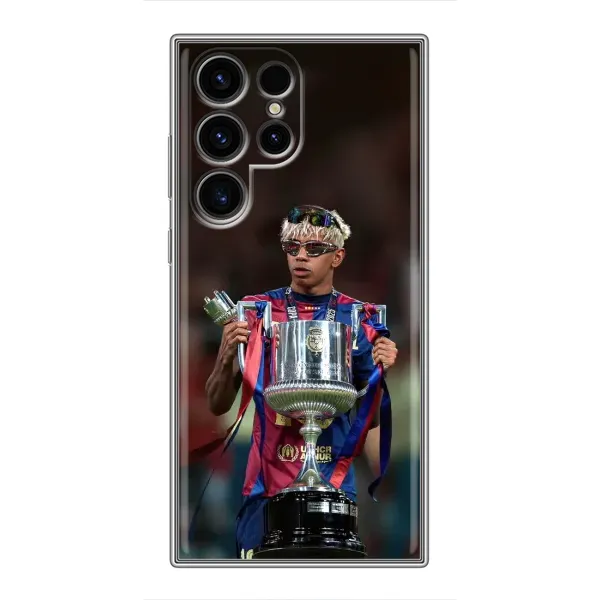 Чехол с принтом «Ямаль с кубком» для Samsung Galaxy S24 Ultra