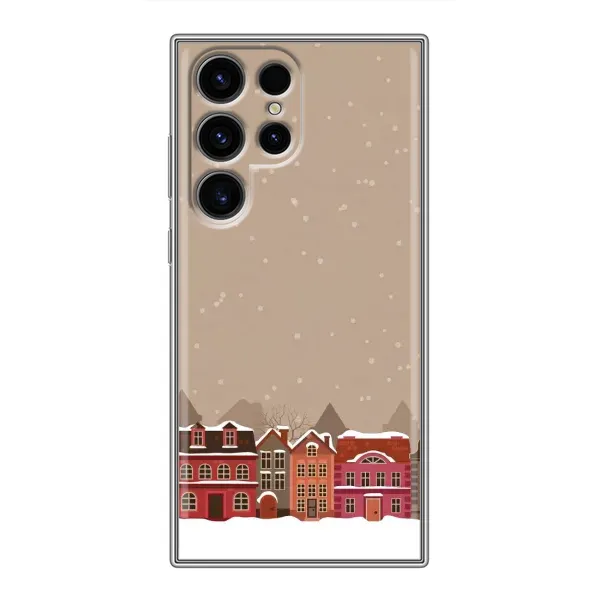 Чехол с принтом «Зимний город» для Samsung Galaxy S24 Ultra