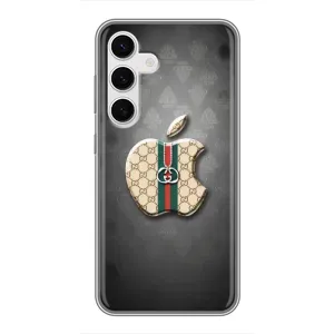 Чохли GUCCI для Самсунг Галаксi S24 (AlphaPrint) (Apple gucci)