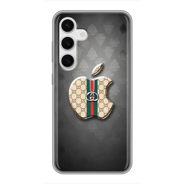 Чехол с принтом «Apple gucci» для Samsung Galaxy S24