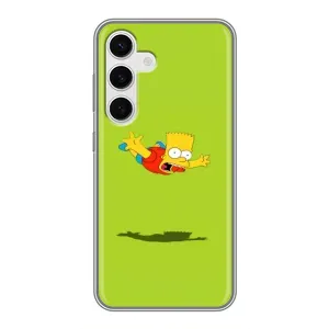 Чjхол з Сімпсонами для Samsung Galaxy S24 (VPrint) (Барт Сімпсон)