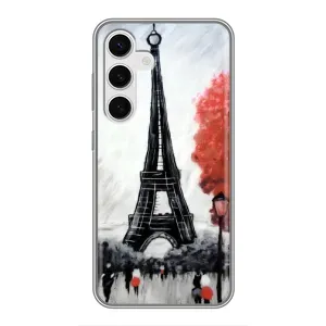 Чохол Ейфелева Вежа Samsung Galaxy S24 - (AlphaPrint) (Вежа в Парижі)