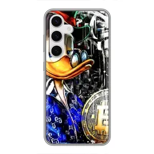 Чехли для Самсунг Галаксi S24 - Scrooge MagDag (PREMIUMPrint) (Біткойн Скрудж)