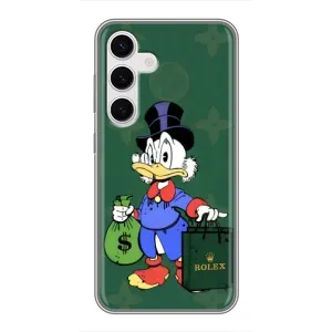 Чехли для Samsung Galaxy S24 - Скрудж МакДак Louis Vuitton (PREMIUMPrint) (Богата Утка)