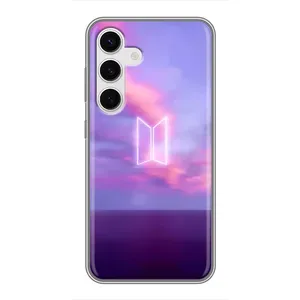 Чохли BTS для Samsung Galaxy S24 (AlphaPrint) (BTS логотип)
