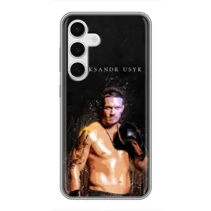 Чохол з картинкою Олександр Усик для Samsung Galaxy S24 (Боксер Олександр Усик)
