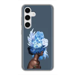 Чехлы (ART) Цветы на Samsung Galaxy S24 (VPrint) (Квіти на голові)