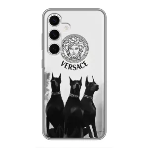 Чохли VERSACE для Самсунг Галаксi S24 (PREMIUMPrint) (Доберман Версаче)