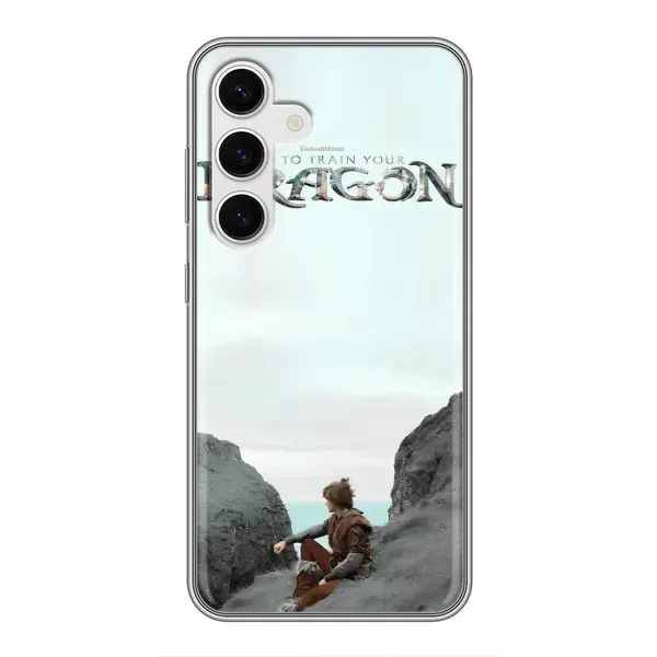 Чохол з принтом «Дракон лого» для Samsung Galaxy S24