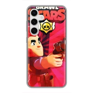 Чехол для Samsung Galaxy S24 Бравл Старс (VPrint) (Дуелянт Кольт)