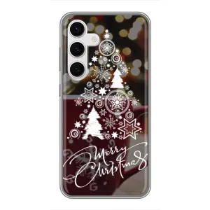 Різдвяні Чохли для Samsung Galaxy S24 (VPrint) (Ялинка яскрава)