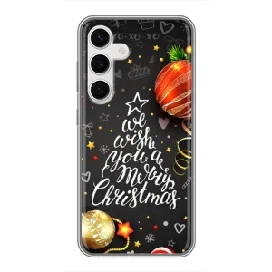 Різдвяні Чохли для Samsung Galaxy S24 (VPrint) (Ялинка)