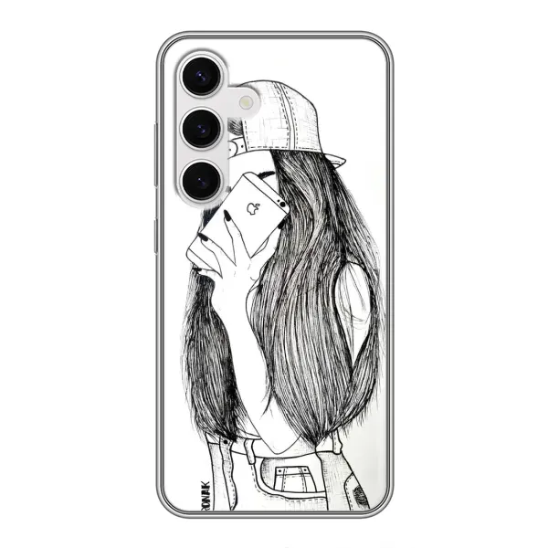 Чехол с принтом «Фото девочки» для Samsung Galaxy S24 Чехол с принтом «Фото девочки» для Samsung Galaxy S24