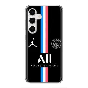 Чохли PSG для Samsung Galaxy S24 (AlphaPrint) (футболка ПСЖ)