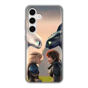 Чохол як приборкати дракона на Samsung Galaxy S24 (Гикавка і Астрід)