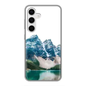 Силіконовий чохол з КАРТИНКАМИ літо для Samsung Galaxy S24 (AlphaPrint) (Гори)