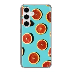 Чохли з фруктами для Samsung Galaxy S24 (VPrint) (Грейпфрут)