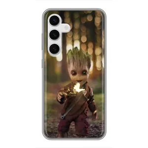 Чохол МАРВЕЛ для Самсунг Галаксi S24 (AlphaPrint) (I am Groot)