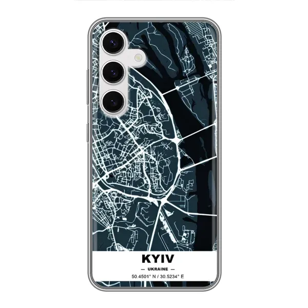 Чехол с принтом «Киев» для Samsung Galaxy S24