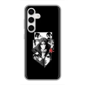 Чохли на тему: Ітачи Учіха для Samsung Galaxy S24 (AlphaPrint) (колаж Ітачі)