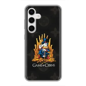 Чехли для Samsung Galaxy S24 - Скрудж МакДак Louis Vuitton (PREMIUMPrint) (Король грошей)