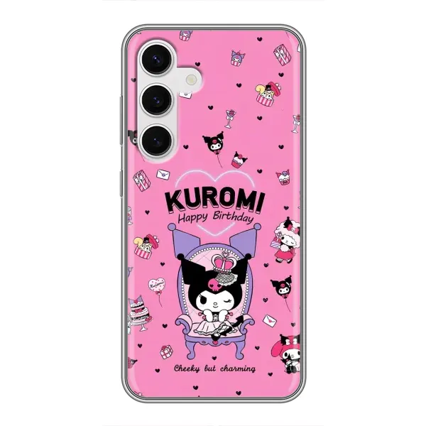 Чехол с принтом «KUROMI» для Samsung Galaxy S24