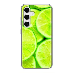Чохли з фруктами для Samsung Galaxy S24 (VPrint) (Лайм)