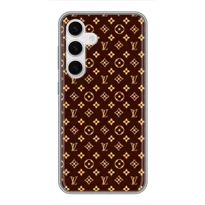 Чохли Луі Вітон для Samsung Galaxy S24 (AlphaPrint - LOUIS VUITTON) (лого LOUIS VUITTON)