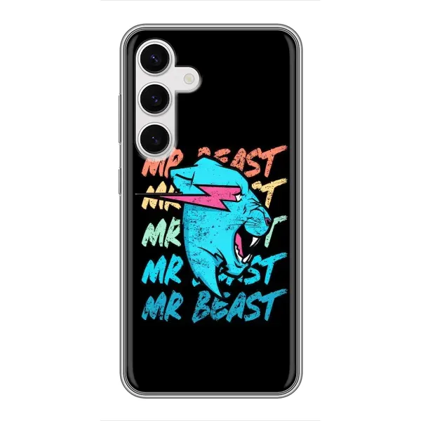 Чохол з принтом «logo Mr beast» для Samsung Galaxy S24