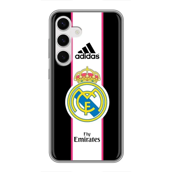 Чехол с принтом «лого Real Madrid» для Samsung Galaxy S24