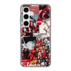 Чохол МАРВЕЛ для Самсунг Галаксi S24 (AlphaPrint) (Марвел Комикс)