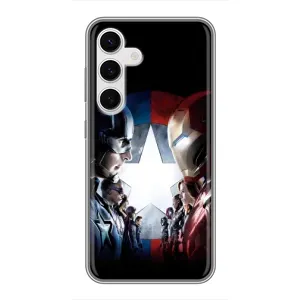 Чохли з героями Марвел Samsung Galaxy S24 (VPrint) (Марвел стайл)